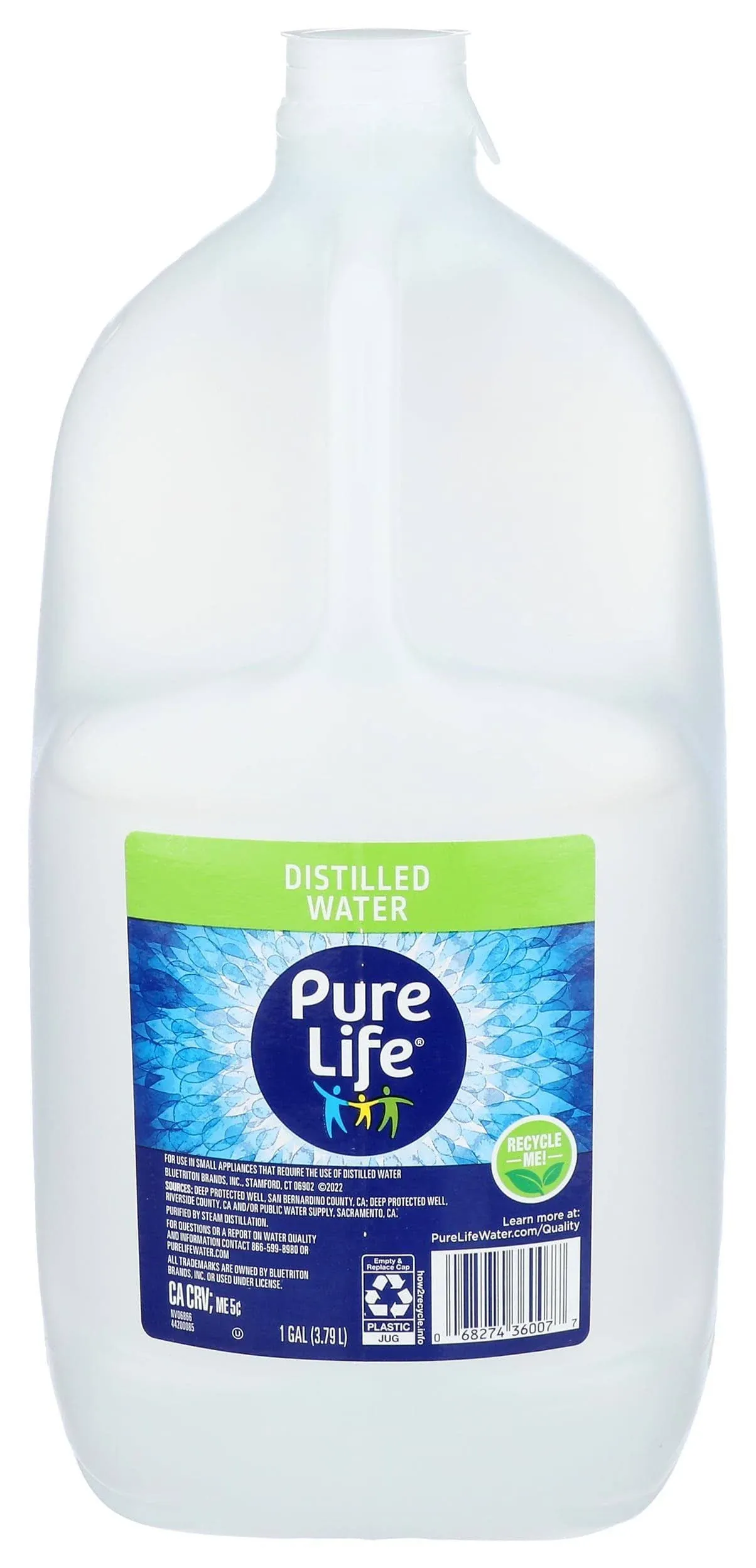 Pure Life Distilled Water 1 Gallon