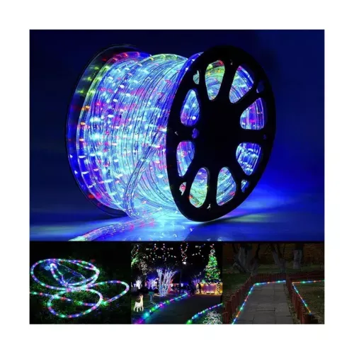 100ft LED Rope Lights Outdoor, 720 LED Connectable and Flexible Tube Lights w...