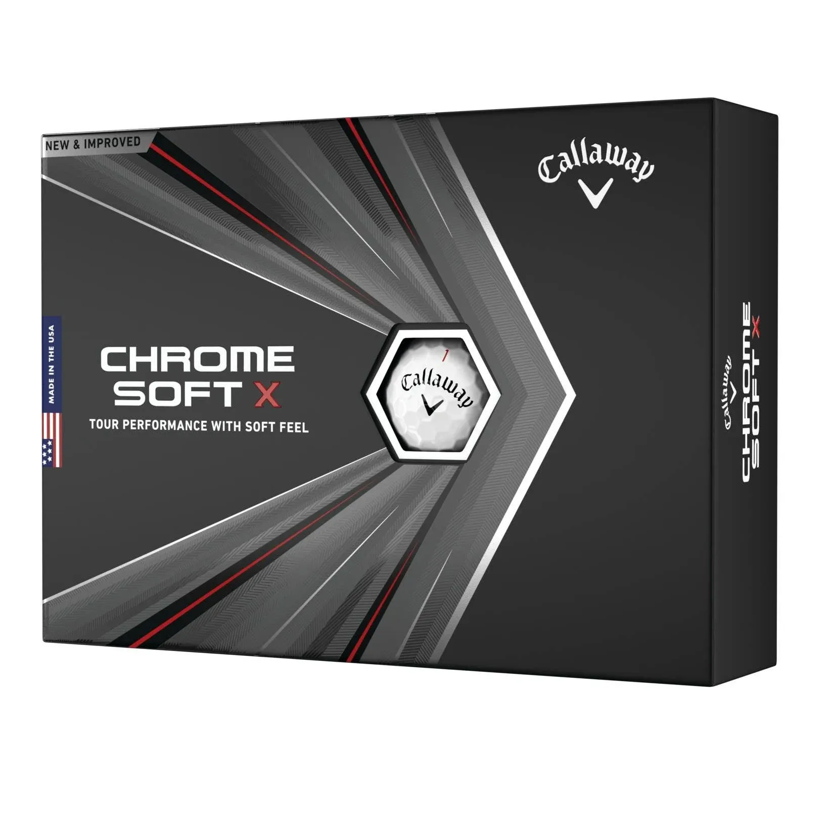 NEW Callaway Chrome Soft X 2020 Golf Balls - Dozen