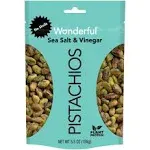 Wonderful Pistachios No Shells - Sea Salt & Vinegar, 5.5 oz