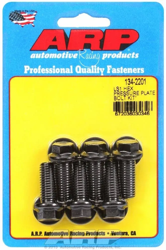 ARP LS1 Hex Pressure Plate Bolt Kit 134-2201