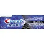 Crest 3D White Toothpaste, Fluoride Anticavity, Charcoal - 3.0 oz