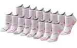 Saucony Women's RunDry Performance Heel Tab Athletic Socks, Available in S-L (8, 16, 24 Pairs)