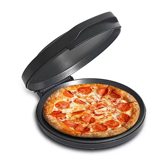 Commercial Chef CHQP12R 12-Inch Pizza Maker