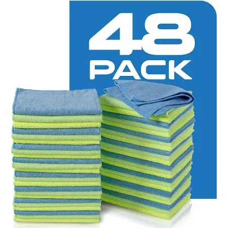 Zwipes Microfiber Cleaning Cloths 48-Pack - 948