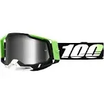 100% Racecraft 2 Goggles 50121-252-02 Kalkuta - Silver Mirror