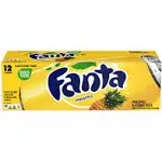 Fanta Pineapple, 12 fl oz, 12 Pack