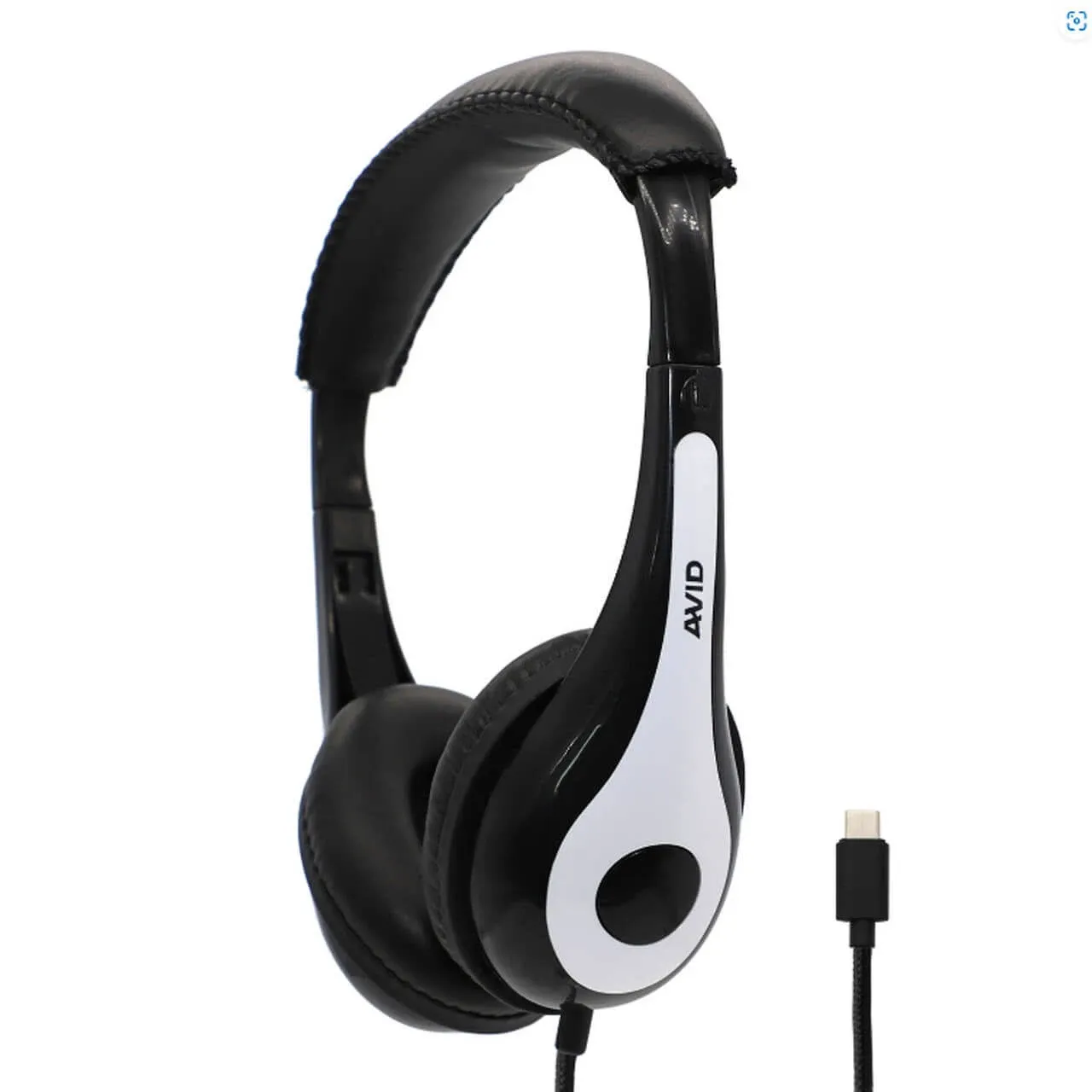 Ergoguys Llc 2AE35WUSB Avid Products Ae35 Usb-c Headphone White