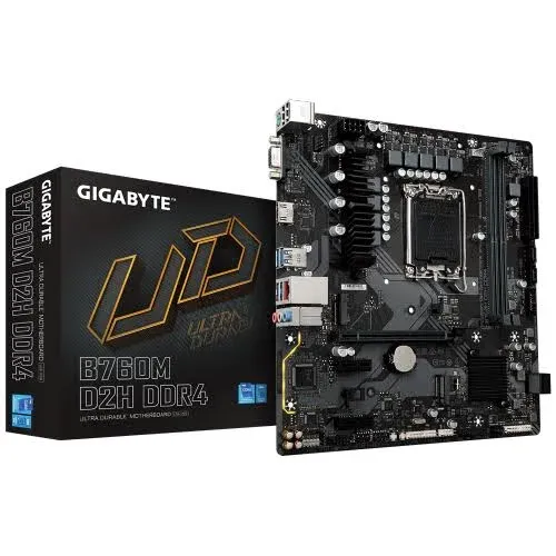 Gigabyte B760M H DDR4 Intel LGA 1700 M ATX Motherboard