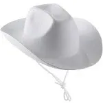 White Cowboy Hat Pack of 2