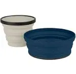 X SET 2-Piece - X Bowl(nvy) & X Mug(sand) w/Pouch