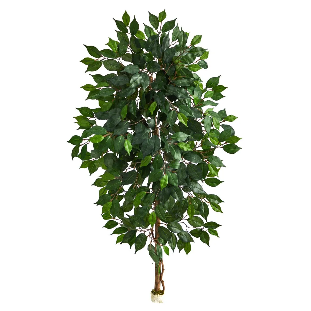 Nearly Natural 4 Ft. Single Ficus Artificial Tree (No Pot) - 23106876 | HSN