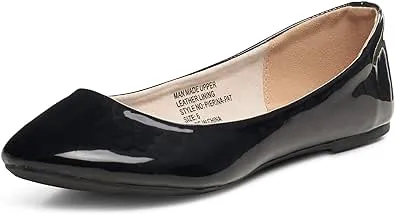 Alpine Swiss Womens Pierina Round Toe Ballet Flats