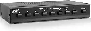 Pyle 8 Channel High Power Stereo Speaker Selector PSS8