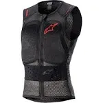 Alpinestars - Nucleon Flex Pro Protection Vest - Black/Red - Large - Nucleon Flex Pro Protection Vest - 6508123-009-L