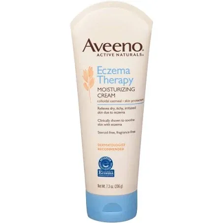 Aveeno Eczema Therapy Moisturizing Cream, 7.3 Oz