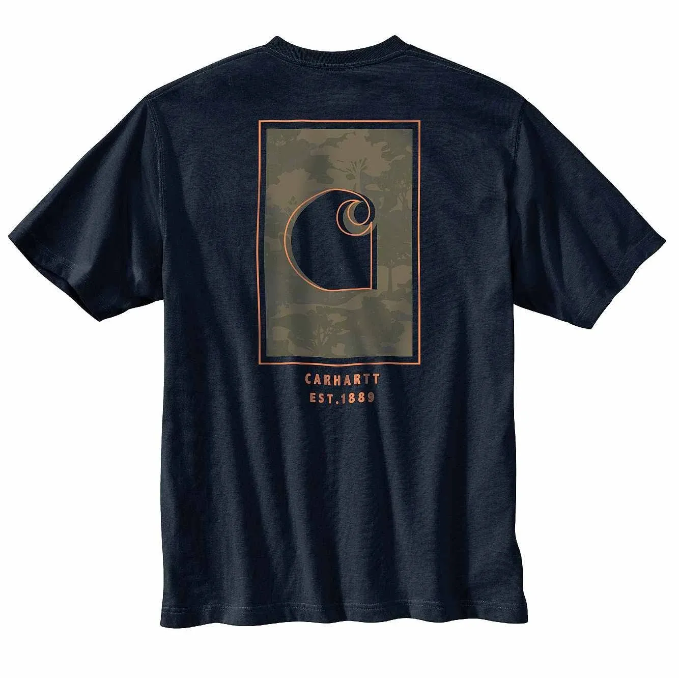 Carhartt Men's Heavyweight Camo Graphic T-Shirt