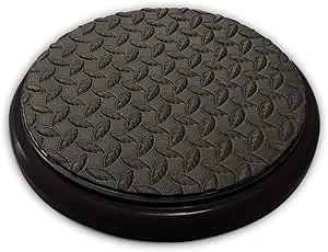 Padded Bucket Lid with Diamond Pad Frame/Black Pad-By Bucket Lidz