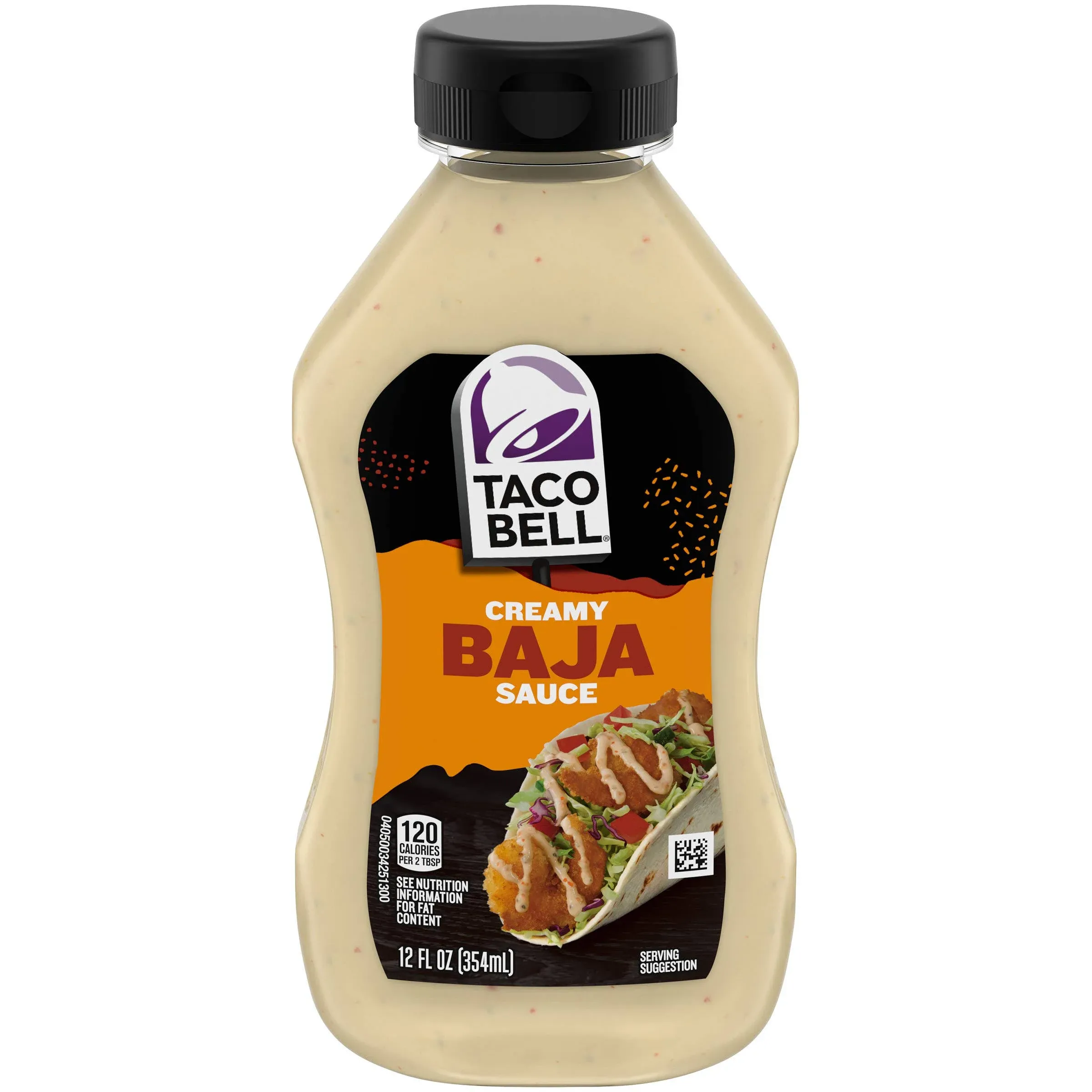 Taco Bell Creamy Baja Sauce 12 fl. oz. Bottle