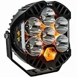 Baja Designs LP6 Pro LED Auxiliary Light Pod with Amber Backlight; Spot Beam; Clear (Universal; Some Adaptation May Be Required)