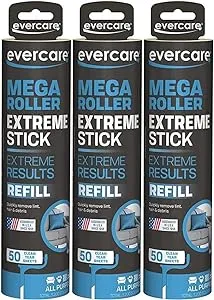 Evercare Mega Large Surface Roller Refill 50 Sheets (3 Pack)