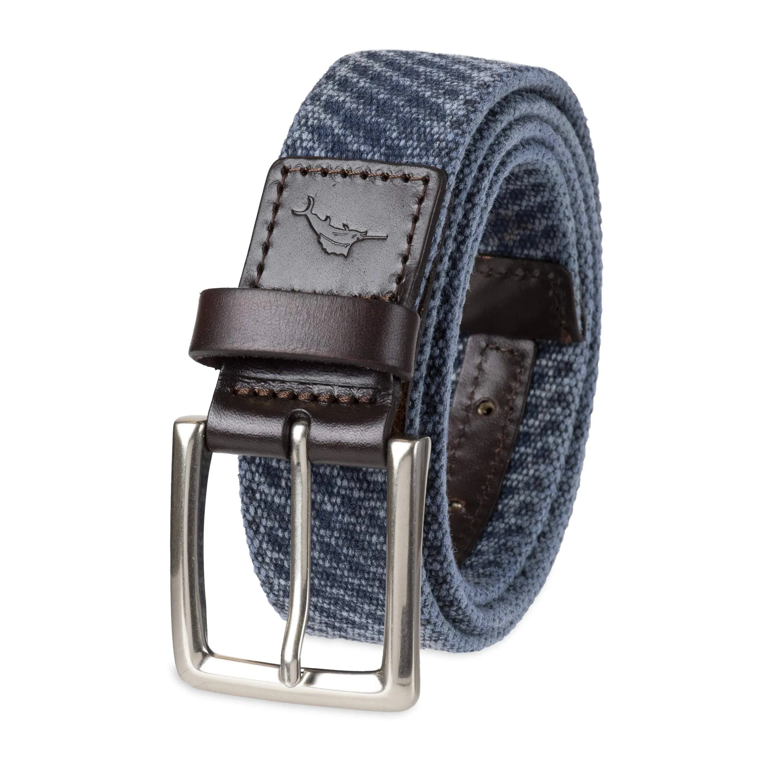 Tommy Bahama Men's Canvas Web Reversible Belt