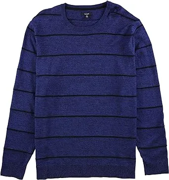 Alfani Mens Stripe Pullover Sweater