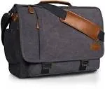  Computer Messenger Bag Water-resistan<wbr/>t Canvas Work Bag Briefcase Laptop 