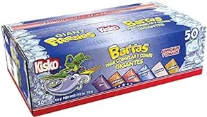 Kisko Giant Freezies 5.5 oz, 50 Count