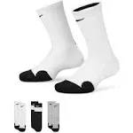 Nike Little Kids' Dri-FIT Elite Crew Socks 3 Pack