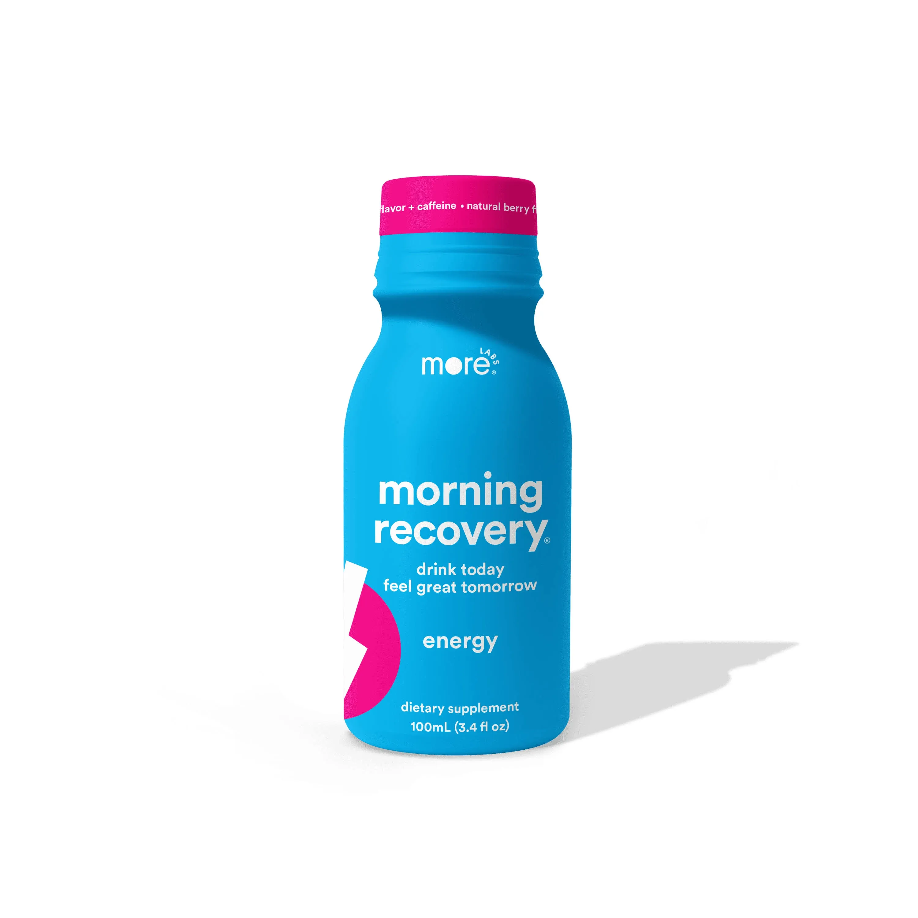 Morning Recovery, Electrolyte with Energy, Milk Thistle Drink Proprietary Formulation to Hydrate While Drinking for Morning Recovery, Highly Soluble Liquid DHM, Berry, Pack of 24