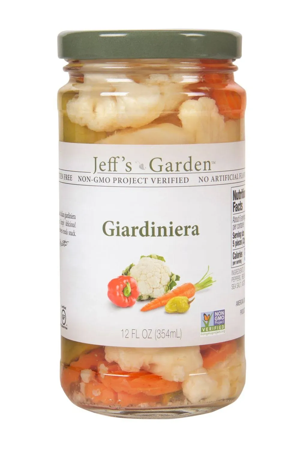 Jeff's Garden Giardiniera - 12 fl oz