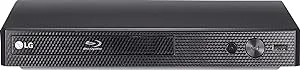 LG Black Blu-ray Disc Player with Streaming Services