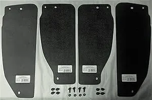 1999-2012 Compatible with Ford F250 F350 Rear Wheel Splash Shields Set