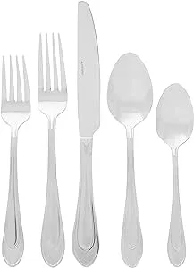 Pfaltzgraff Winston Frost Flatware Set, One Size, Stainless Steel