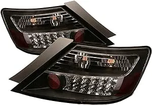 Spyder Honda Civic 06-08 2Dr LED Tail Lights - Red Clear