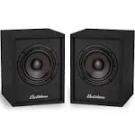 Electrohome Huntley Powered Bluetooth Bookshelf Speakers - Black