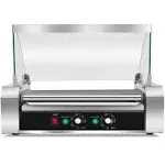 18 Hot Dog 7 Roller Grill Cooker Commercial Machine