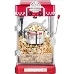 Great Northern Popcorn Little Bambino Popcorn Machine,Red