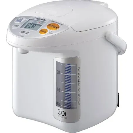 Zojirushi Panorama Window Micom Water Boiler & Warmer 5 L. White