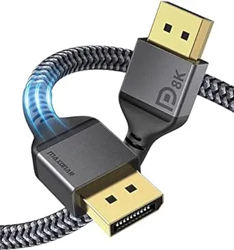 (VESA Certified) DisplayPort 1.4 Cable 8K@60Hz/4K@120Hz