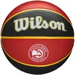 NBA Basketball Red Black Gold, Wilson, NIB, 29.5”, Age 12+ Pro Atlanta Hawks