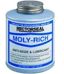 Rectorseal Anti Seize Moly Paste 16 oz Brush Top