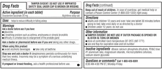 Kirkland Signature Sleep Aid, 192 Tablets