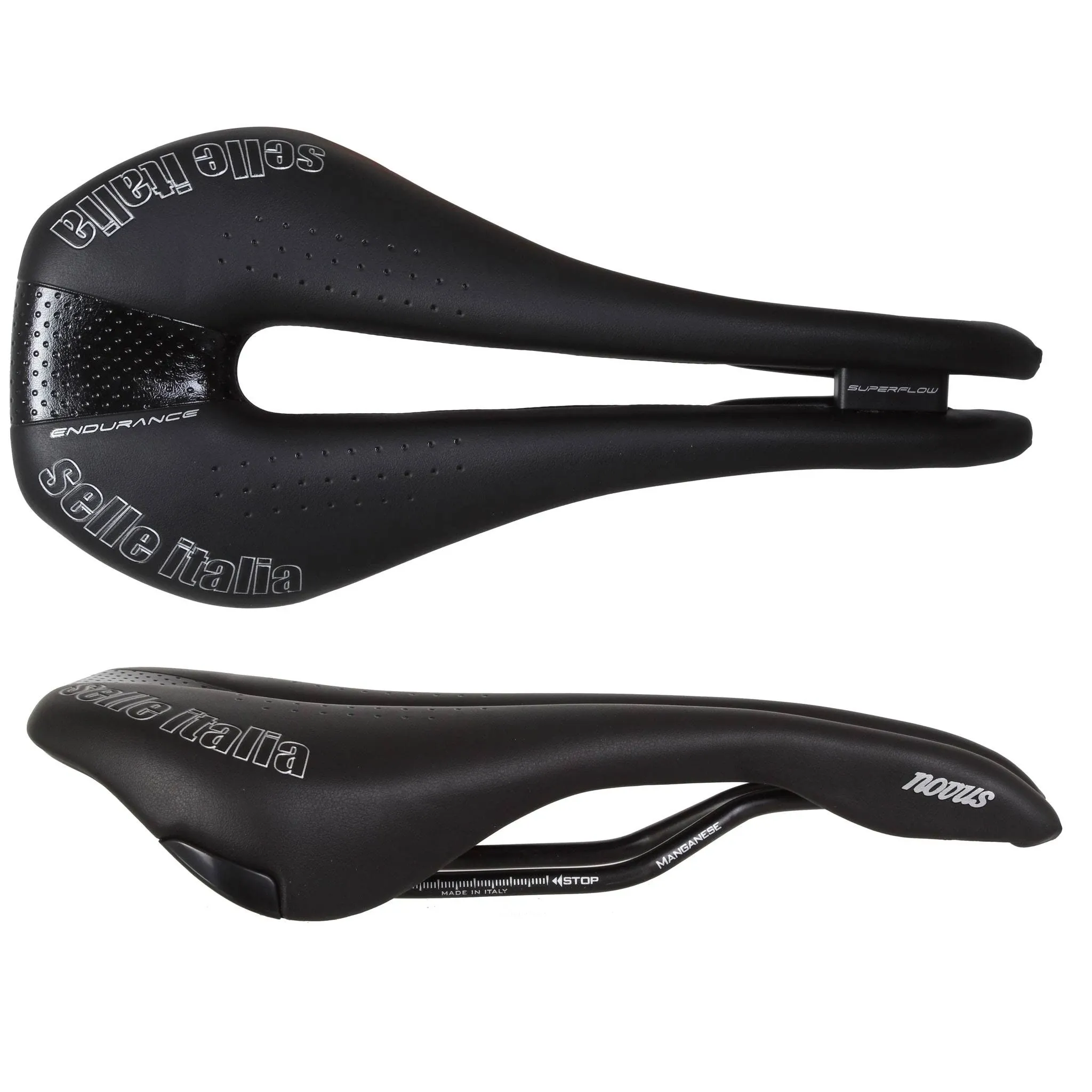 Selle italia Novus Superflow Endurance TM Saddle Black