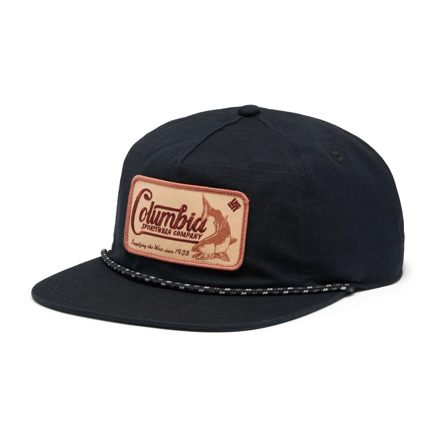 Columbia Ratchet Strap Snap-Back Cap - Black/West Fish