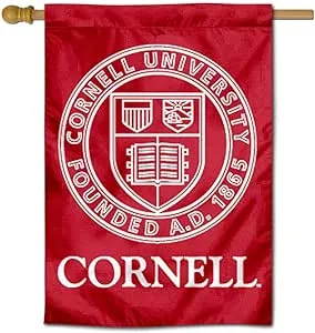 Cornell Big Red University College House Flag