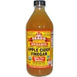 Bragg Organic Apple Cider Vinegar with the Mother, Raw and Unfiltered, 16 fl oz