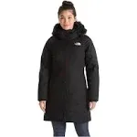 The North Face Women&#039;s Jump Down Faux Fur Waterproof Down Parka Small Black