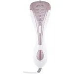 Salav Handheld Clothes Steamer + Iron 2-in-1, 2 Steam Settings, for Both Vertical & Horizontal Garment Handling, Ceramic Coated Metal Steam Panel,